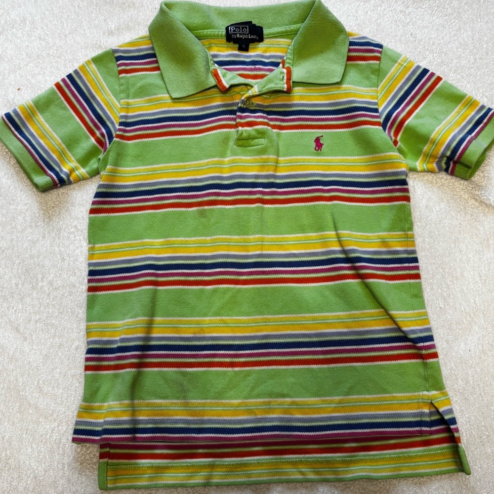 Polo by Ralph Lauren Multicolor Striped Kids Polo